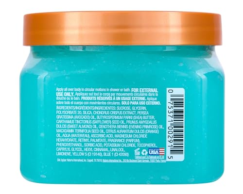 Tree Hut Blue Lagoon Shea Sugar Exfoliating & Hydrating Body Scrub, 18 oz