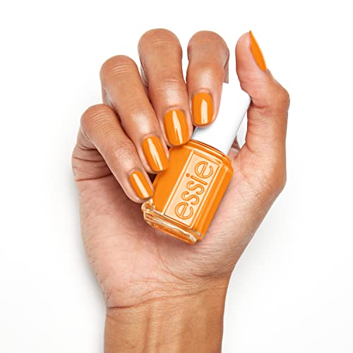 essie nail polish, Break It Sundown, summer 2022 collection, vibrant orange, 8-free vegan, 0.46 fl oz (Pack of 2)