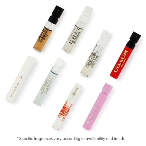 Infinite Scents Perfume Sampler Set for Women - 8 Designer Fragrance Brands