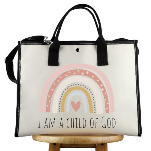 WCGXKO Religious Gift Goddaughter Gifts I am a Child of God First Communion Gifts Baptism Gifts for Godchild (CHILD OF GOD LT)