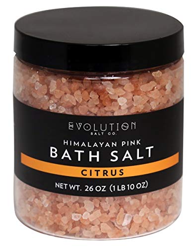 Evolution Salt - Himalayan Pink Bath Salt Citrus, 26 oz