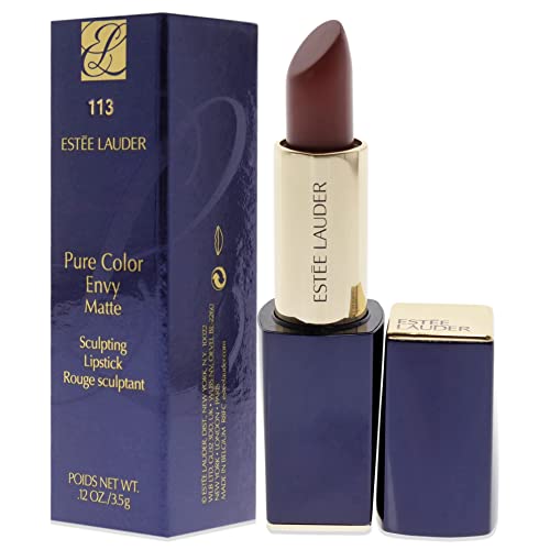 Estee Lauder Pure Color Envy Matte Sculpting Lipstick, 120 Irrepressible, 0.12 Ounce