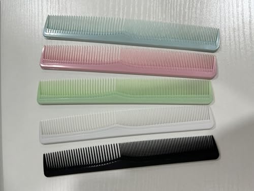 Hipruict Individually Wrap Combs,50 Pack Combs in Bulk,5 Colours Sturdy Abs,Sparse and Dense 2 Heads,Disposable Combs,Suitable for Hotels,Beauty Salons,Welfare Homes,Giving to Homeless(50 pack)