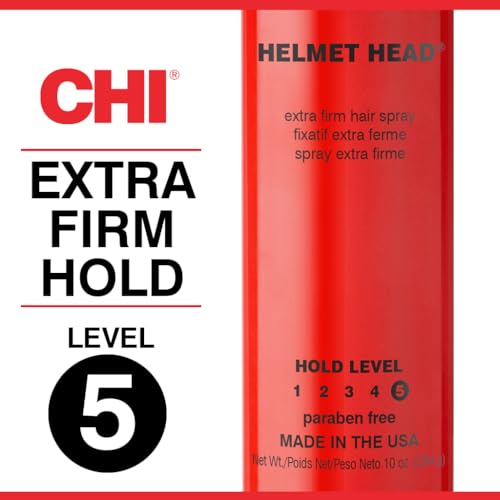 CHI Helmet Head Extra Firm Hairspray, 10 oz (Pack of 2)