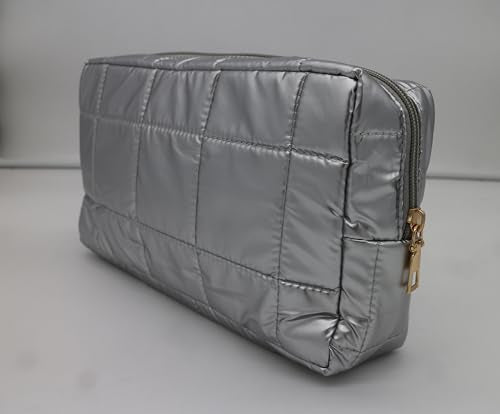 STRAID Puffy Cosmetic Bag (SILVER)