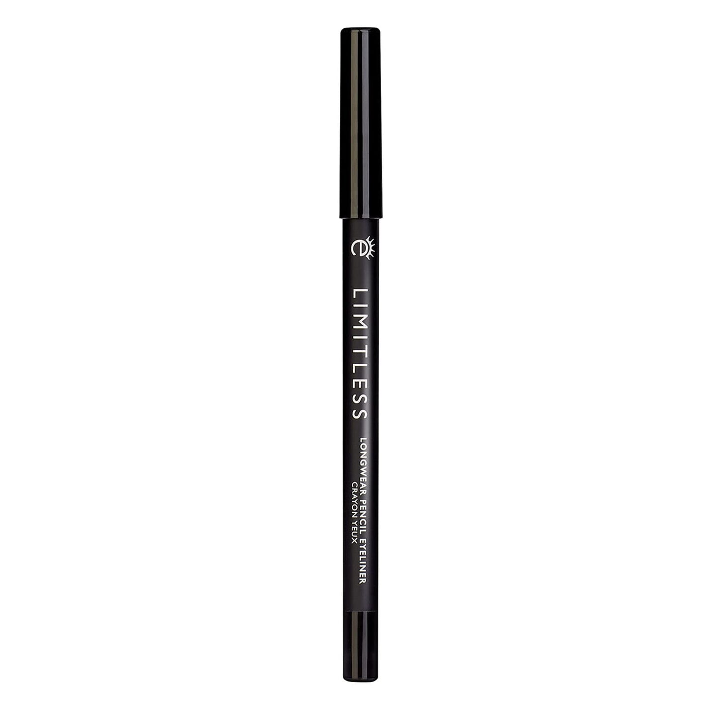 Eyeko Limitless Long-Wear Pencil Eyeliner - Law of Attraction Jet Black - Waterproof Creamy Vegan Formula 0.5g