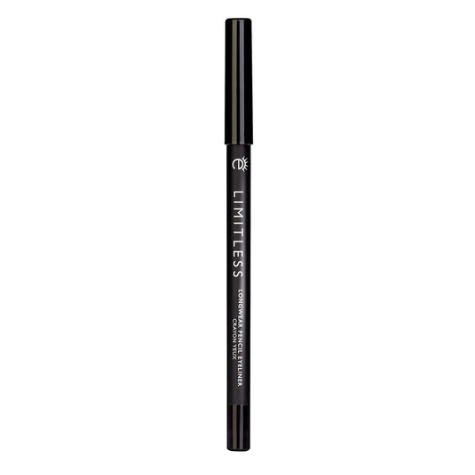 Eyeko Limitless Long-Wear Pencil Eyeliner - Law of Attraction Jet Black - Waterproof Creamy Vegan Formula 0.5g