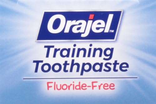 Orajel Kids Paw Patrol Fluoride-Free Training Toothpaste, Natural Fruity Fun Flavor, 1 Pediatrician Recommended, 1.5oz Tube (Pack of 2)