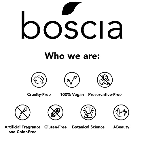 BOSCIA Luminizing Charcoal Mask,Vegan, Cruelty Free, Natural, 2.8219 Oz