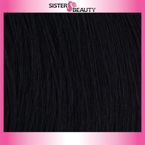 Outre Premium Human Hair New Yaki Weaving Hair Extension (18", 1(Jet Black))