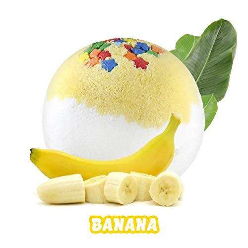 Handmade Bath Bombs with Jewelry Necklace Inside - Beautiful Palm Tree Inside - Fruity Scent with Treasures inside - Organic Bathbomb in Gift Box for Women, Girls, Her, Mother