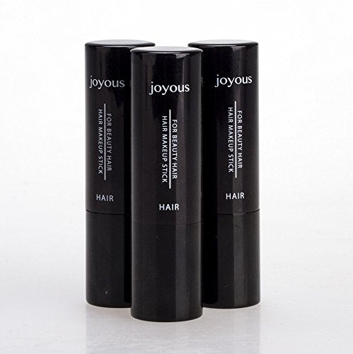 Professional Hair Color Lipstick Non-toxic Olive Oil In Crayon Cover White Temporary Hair Dyeing (2 Packs-Black+Coffee)