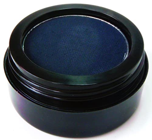 Pure Ziva Matte Cool Dark Navy Blue Cake Eyeliner & Pressed Eyeshadow, Water Activated Powder; Gluten & Cruelty Free