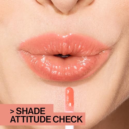 wet n wild Mega Slicks Lip Gloss | Long Lasting | Hyaluronic Acid | High Shine | Attitude Check