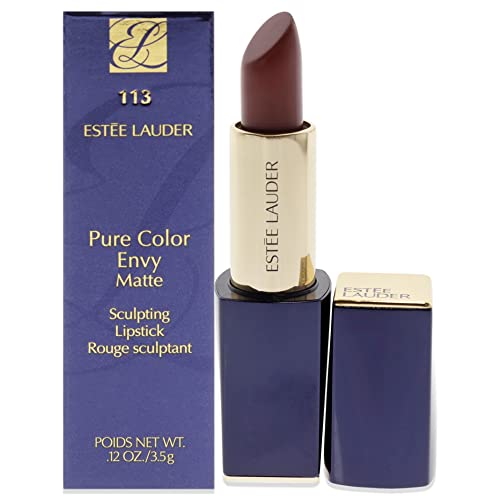 Estee Lauder Pure Color Envy Matte Sculpting Lipstick, 120 Irrepressible, 0.12 Ounce