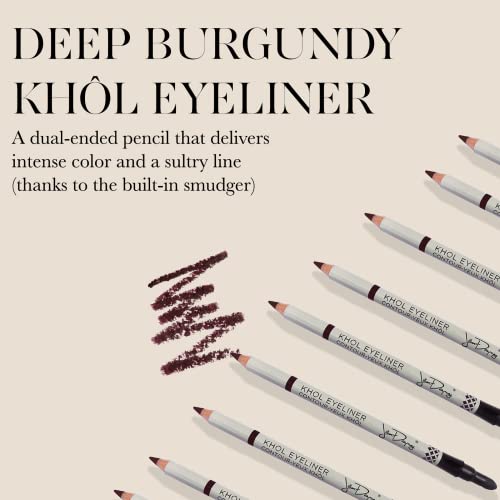 Jillian Dempsey Khôl Eyeliner in Deep Burgundy + Cheek Tint Bloom