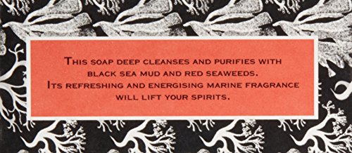 Crabtree & Evelyn Triple Milled Soap, Black Sea Mud and Seaweed, 4.9 oz