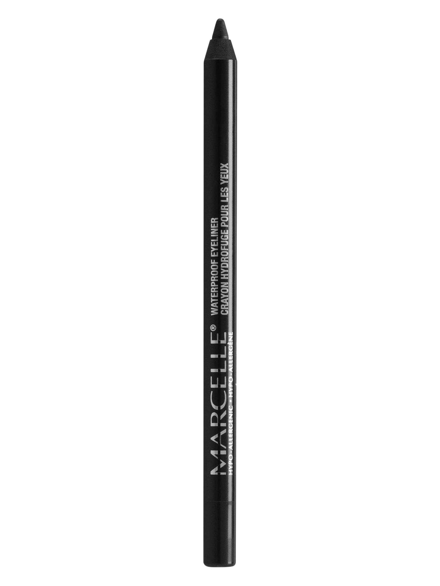 Marcelle Waterproof Eyeliner, Deep Charcoal, Eye Pencil, Creamy Formula, Long-Lasting, Waterproof, Smudge-Proof, Fragrance-Free, Hypoallergenic, Cruelty-Free, 0.04 Oz.