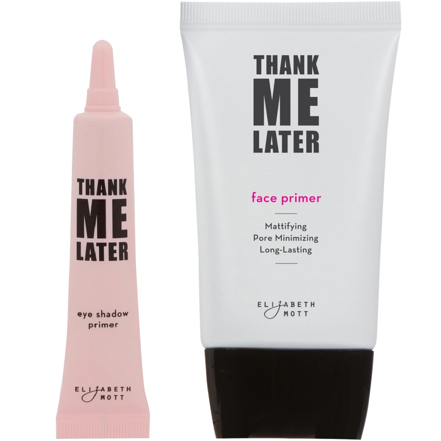 Elizabeth Mott - Thank Me Later Eye & Face Matte Primer for Long-Lasting Power Grip Makeup, Shine & Oil Control, Pore Minimizer, Hides Wrinkles, Prevent Creasing for All-Day Makeup Wear - 10g & 30g