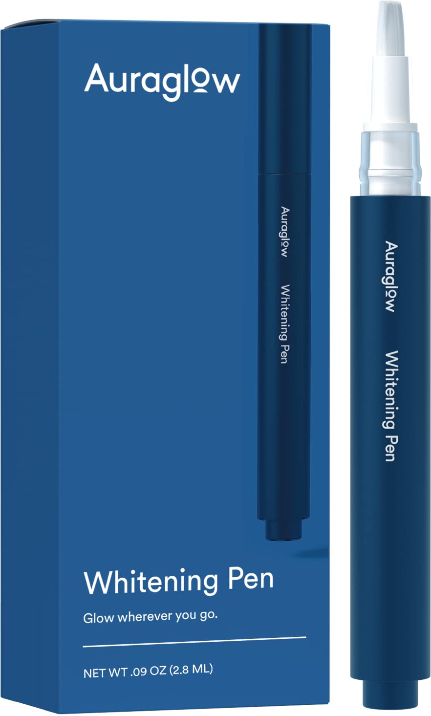 Auraglow 44% Teeth Whitening Gel & Teeth Whitening Pen