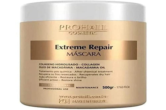 Prohall Cosmetic Hair Mask for women (17.6 fl.oz).Extreme Repair Hair Treatment Masks for Damage hair Synthesized with Natural Ingredients