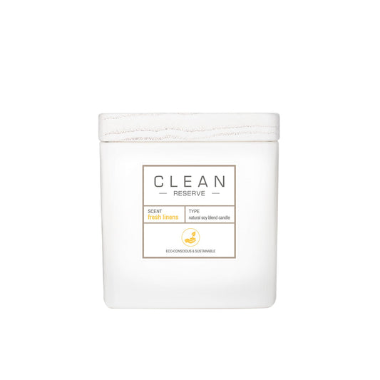 CLEAN RESERVE Home Candle | Natural Soy Blend Scented Candle | Premium Non-Toxic Candle Made with Sustainable Ingredients | Up to 40 Hour Burn Time | 8 oz