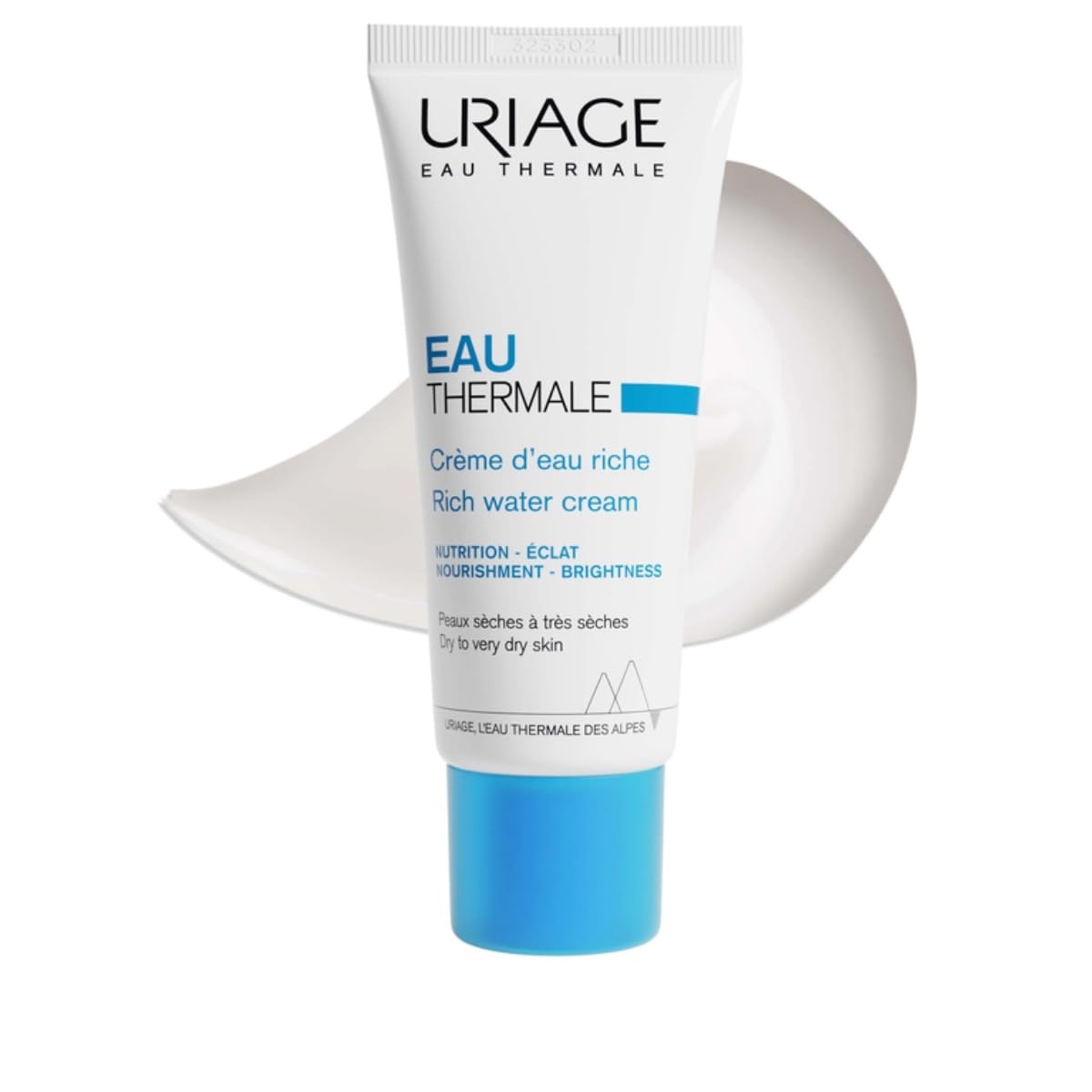 URIAGE Thermal Rich Water Cream 1.35 fl.oz. | Hydrating Shea Butter Moisturizer Face Cream for Dry to Very Dry Skin | Daily Moisture and Comfort for 24hr | Facial Care for Deep Hydration