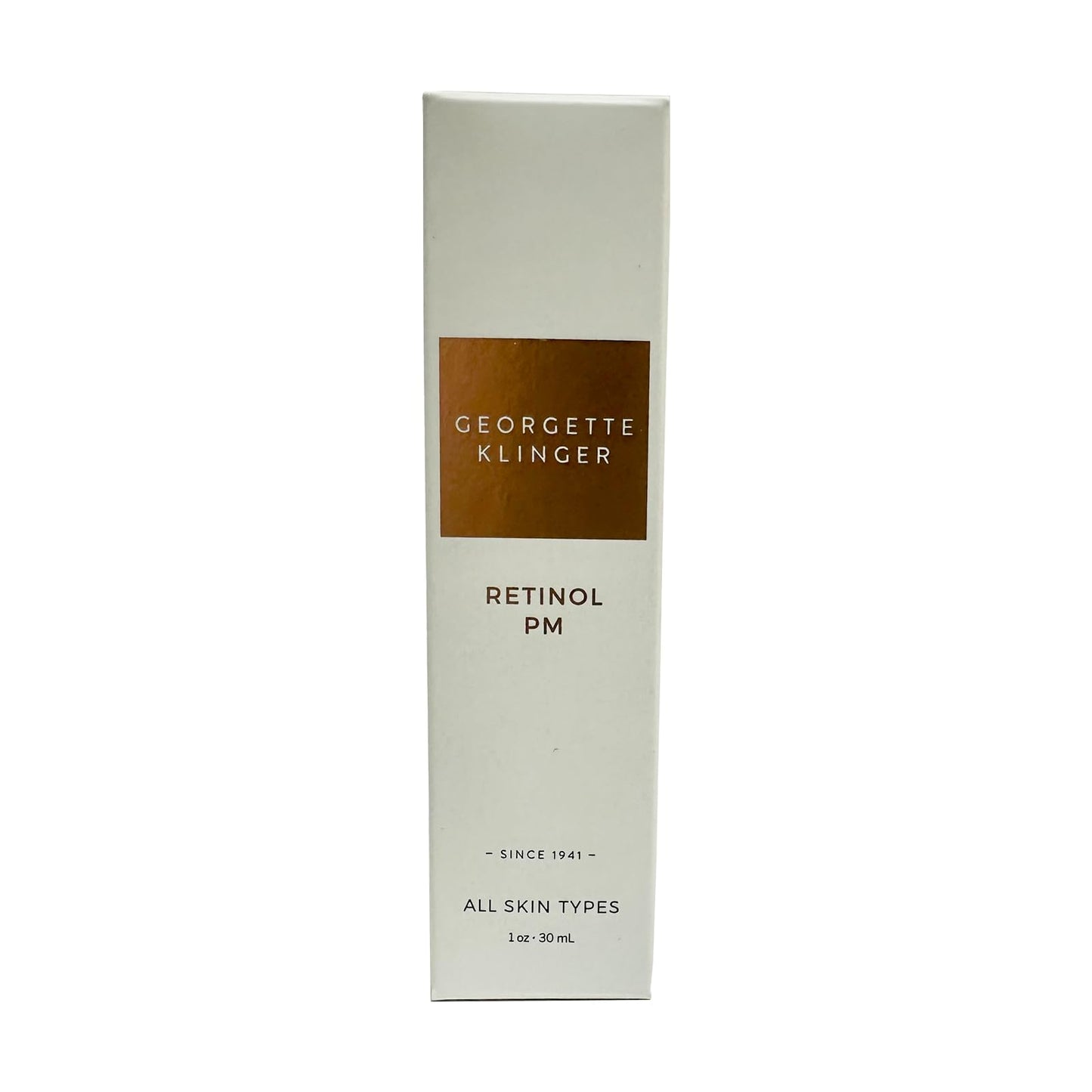 Retinol PM - Anti-Aging Exfoliating Serum: Deeply Penetrating, Hydrating, and Non-Drying Vitamin-Rich Formula with Vitamin E, Targets Fine Lines and Wrinkles - 1 oz by Georgette Klinger