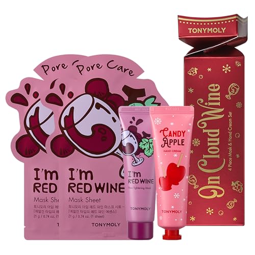 TONYMOLY On Cloud Wine Red Wine Skincare Set