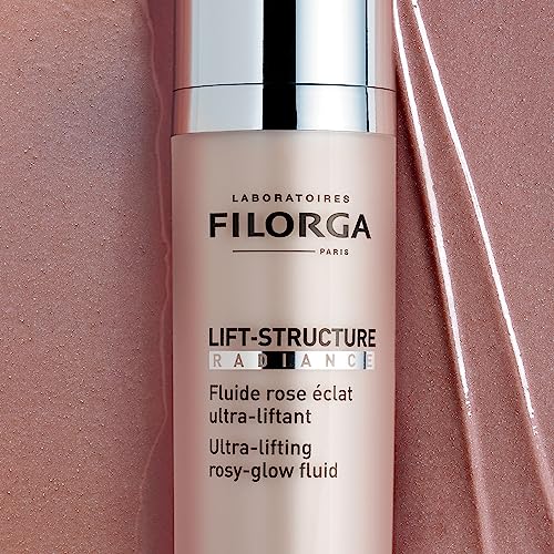 Filorga Lift-Structure Radiance Anti-Aging Fluid, Ultra-Lifting Fluid for Firmness, Volume, and a Radiant, Dewy Complexion, 1.69 fl oz