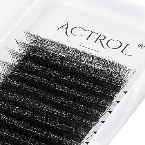 W Eyelash Extensions 5D Volume 0.07C Curl 8mm Easy Fan W-shaped Lash Premades Cluster Black YY Lash