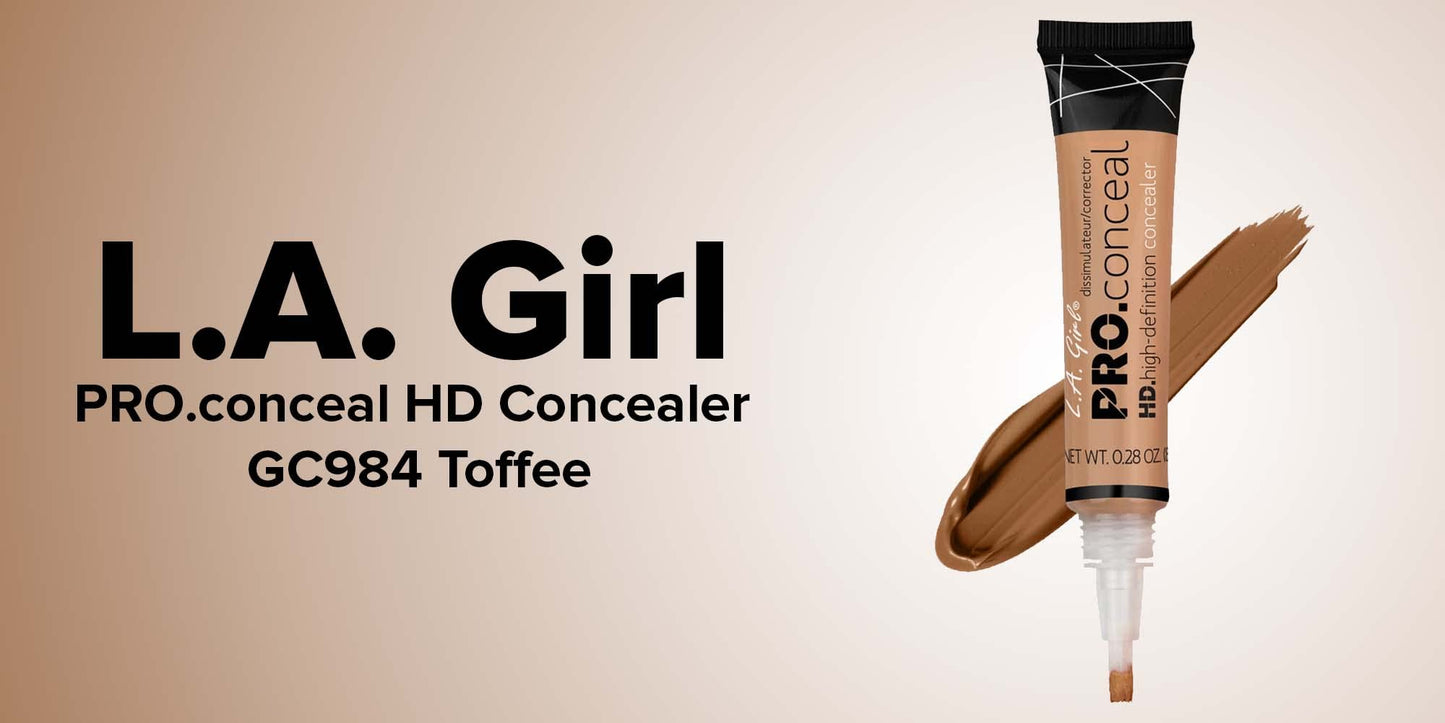 L.A. Girl Pro Coneal HD. High Definiton Concealer 0.25 OZ GC984 Toffee