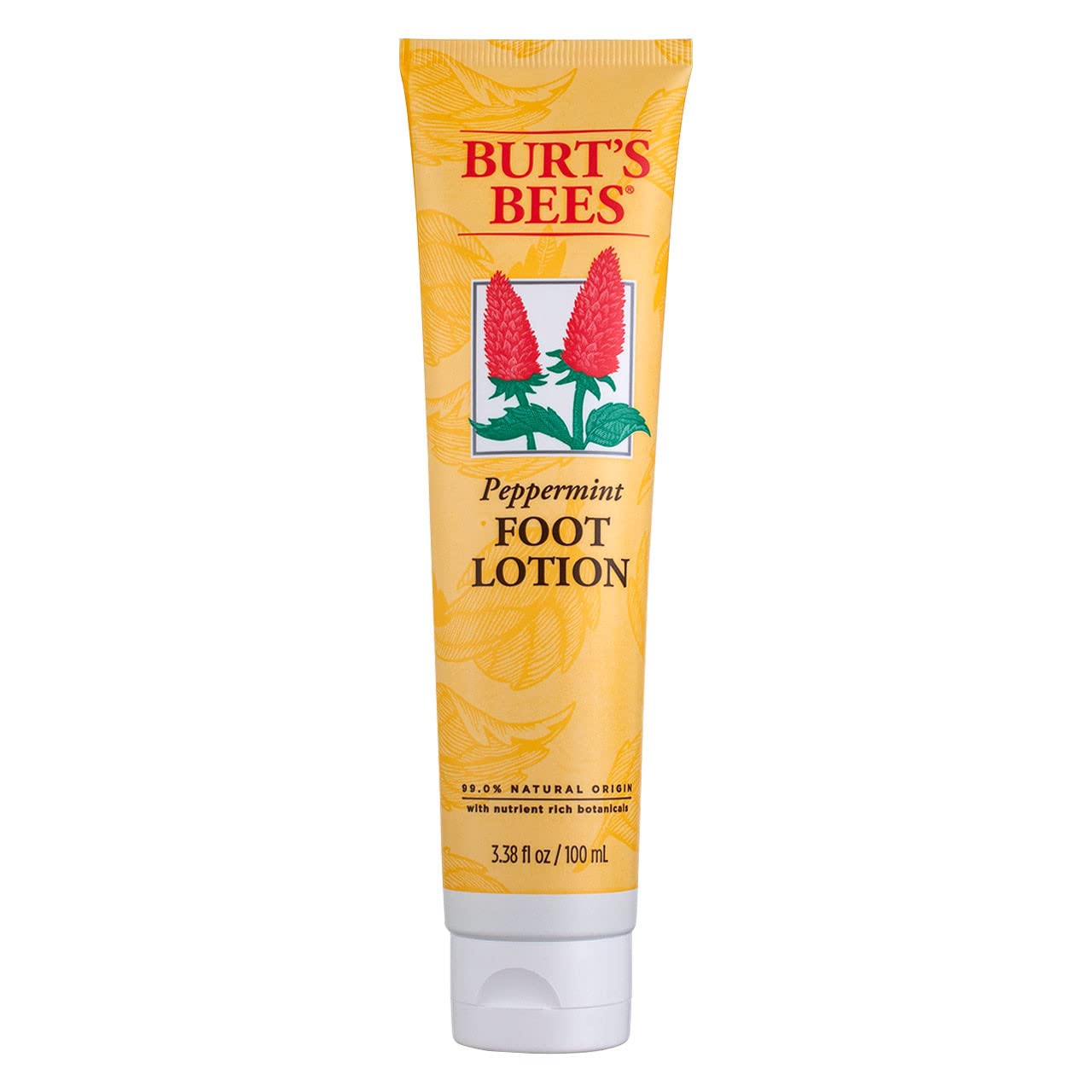 Burt's Bees Peppermint Foot Lotion 3.38 oz (Pack of 6)