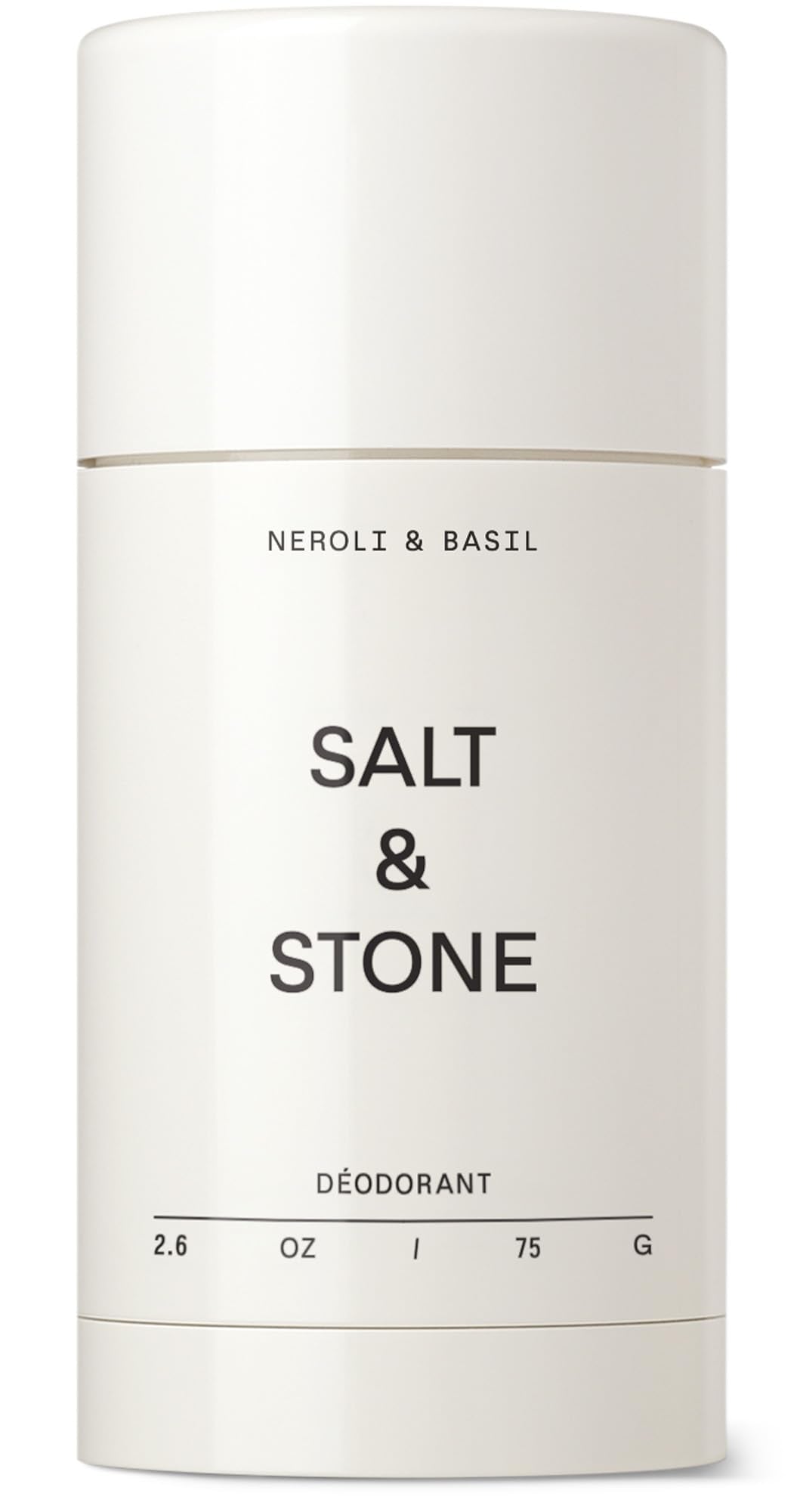 SALT & STONE Natural Deodorant - Neroli & Shiso Leaf | Extra Strength Natural Deodorant for Women & Men | Aluminum Free with Probiotics, Seaweed Extracts & Shea Butter (2.6 oz)