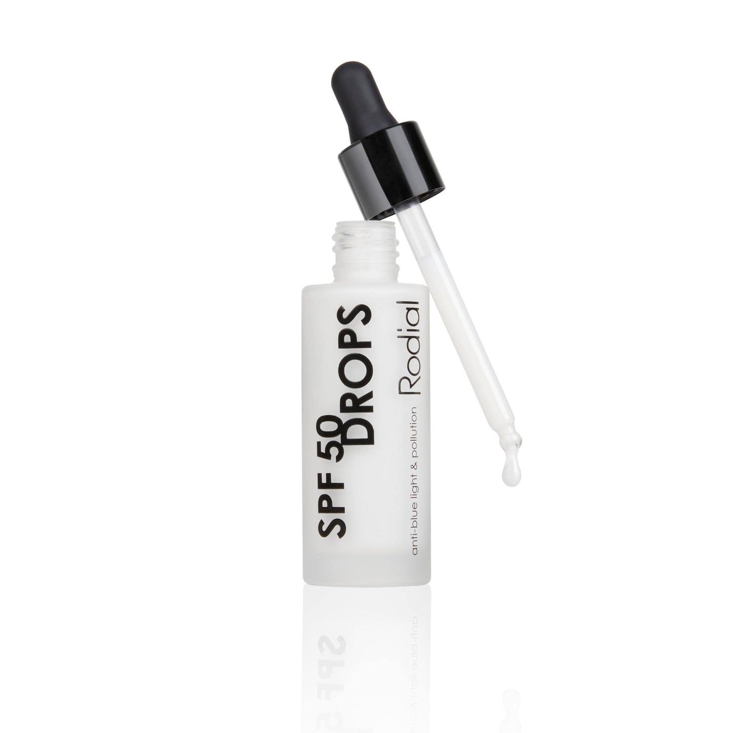 Rodial SPF 50 Drops 30ml, SPF Serum with Hyaluronic Acid and Vitamin E, UVA and UVB face protection, SPF Skin Moisturiser, SPF 50 Anti-Photoaging