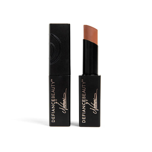 Defiance Beauty Valiant Age-Defying Lipstick Makeup - Moisturizing & Long Lasting Lipstick for Women - Pink and Brown