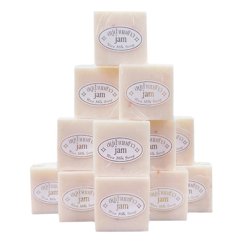 Maruomiki Thailand Rice Soap 6pcs Handmade Rice Soap 65g Bath Soap 12pcs Facial Soap Cold Soap Wedding Gift (6)