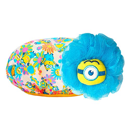 TONYMOLY X MINIONS Loofah + Shower Cap Set, 2 oz.