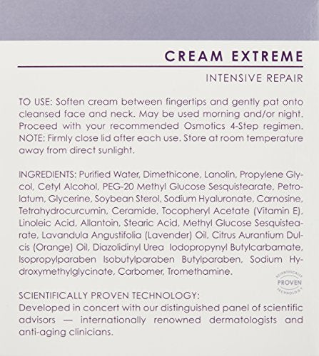 Osmotics Cosmeceuticals Cream Extreme Intensive Repair, 1.7 oz - Rich, Nourishing Formula Dramatically Improves Dry, Irritated Skin while Fortifying Skin's Natural Moisture Barrier