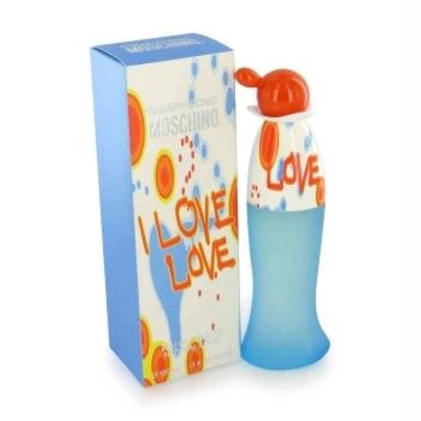 MOSCHINO I Love Love Cheap and Chic For Women. Eau De Toilette Spray 1.7 Ounces (Pack of 2)