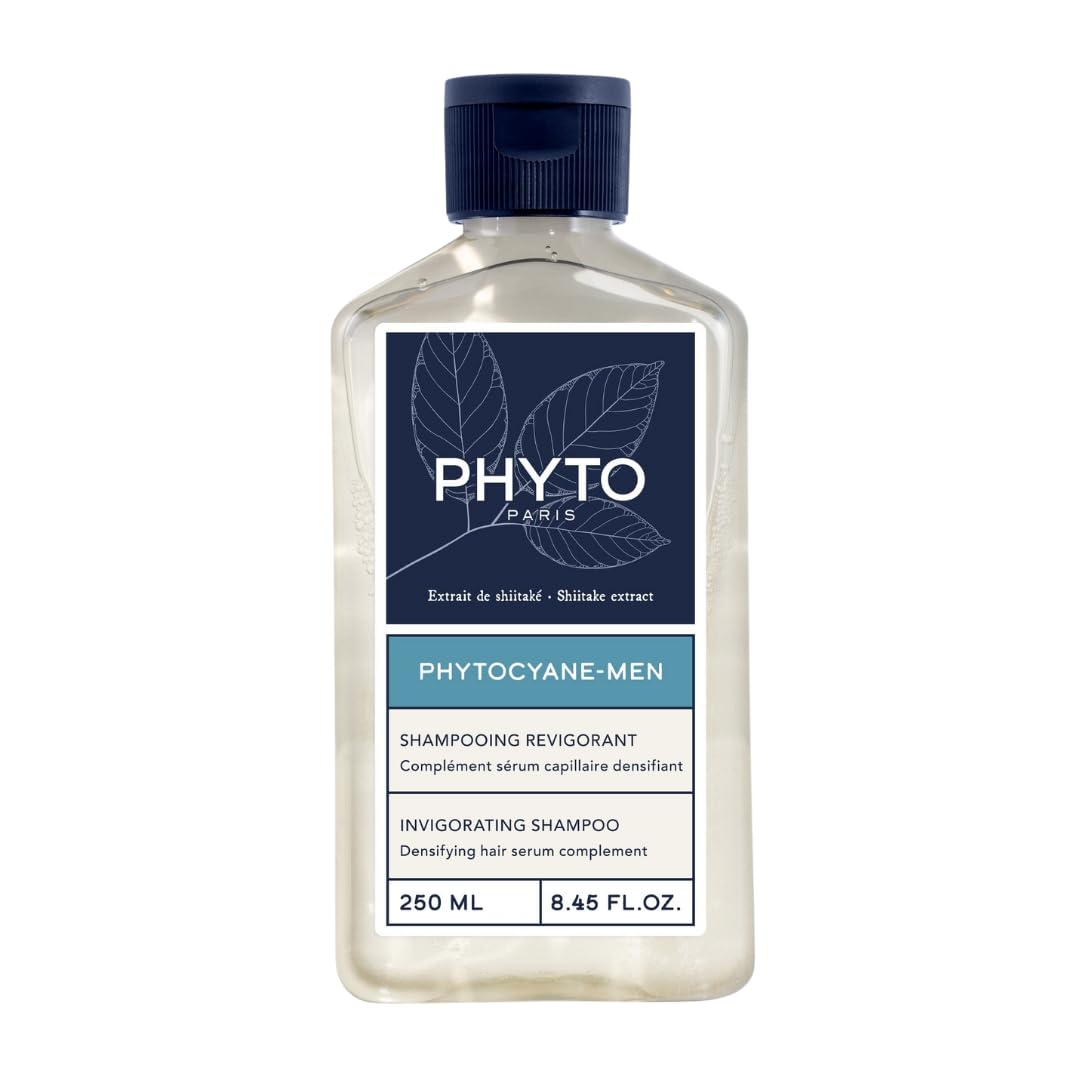 PHYTOCYANE Men Invigorating Shampoo, Hair Thinning Shampoo, New & Improved Phytonovathrix Shampoo, 8.45 fl.oz.