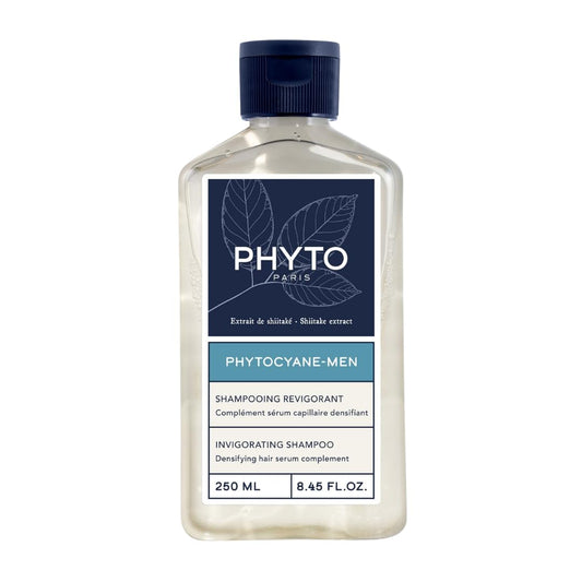 PHYTOCYANE Men Invigorating Shampoo, Hair Thinning Shampoo, New & Improved Phytonovathrix Shampoo, 8.45 fl.oz.