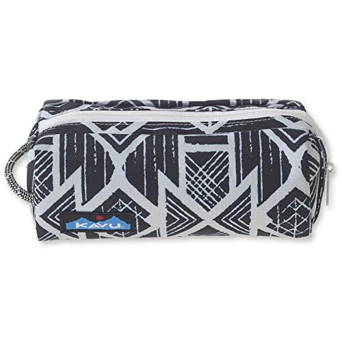 KAVU Pixie Pouch Accessory Travel Toiletry and Makeup Bag - Vintage Palm