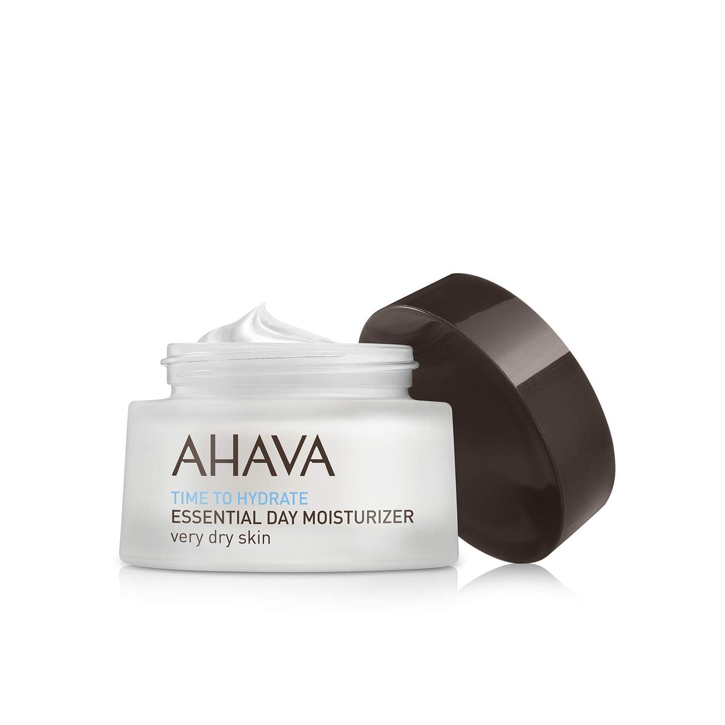 AHAVA Essential Day Moisturizer, Very Dry Skin - Essential Daily Hydrating Facial & Neck Cream, Anti-Aging & Smoothing Effect, Enriched with Osmoter, Aloe Vera, Allantoin & Vitamin E, 1.7 fl.oz