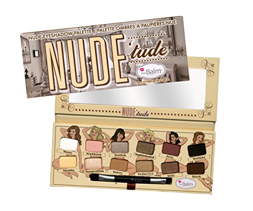 theBalm NUDE 'tude Eyeshadow Palette, Naughty, 12 Neutral Shades