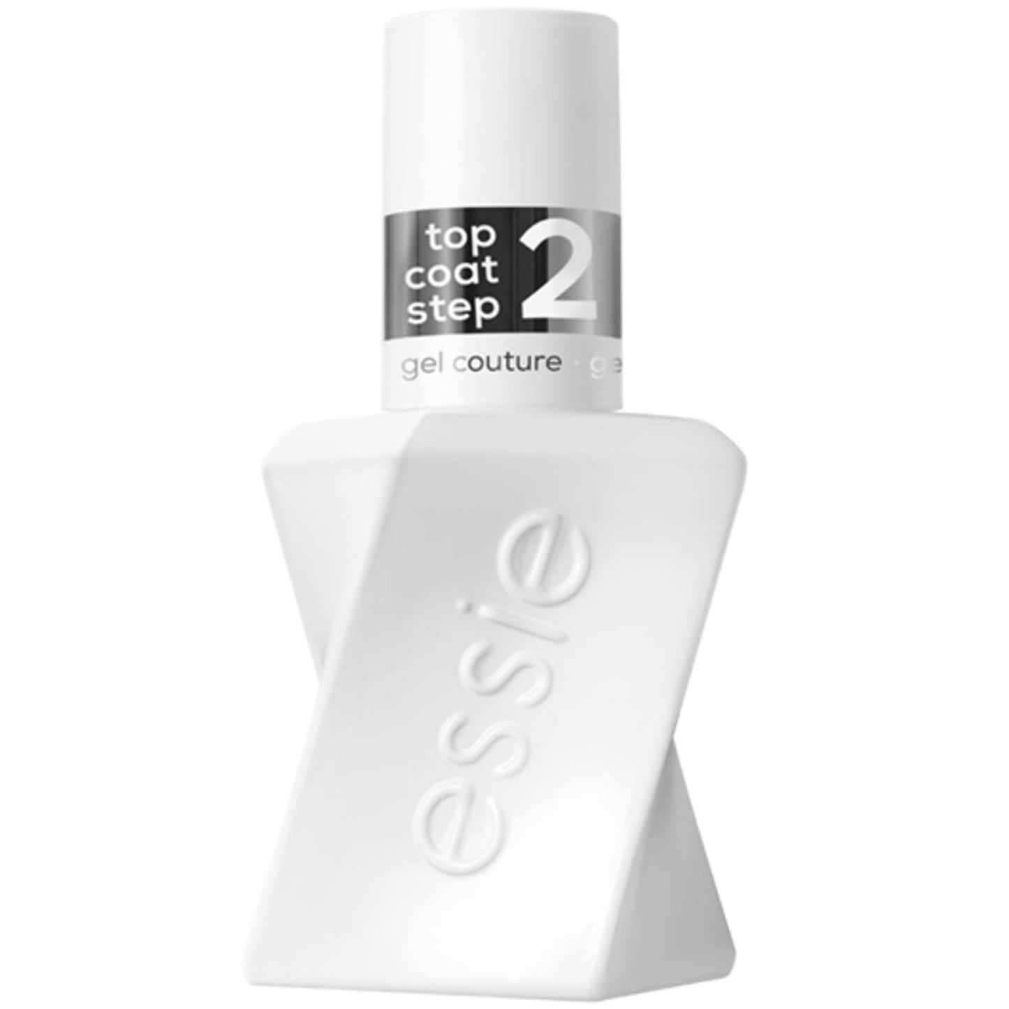 Essie Gel Couture Longwear Top Coat Kit, Clear, Shiny Top Coat + Soft Matte Top Coat, 0.46 fl oz each