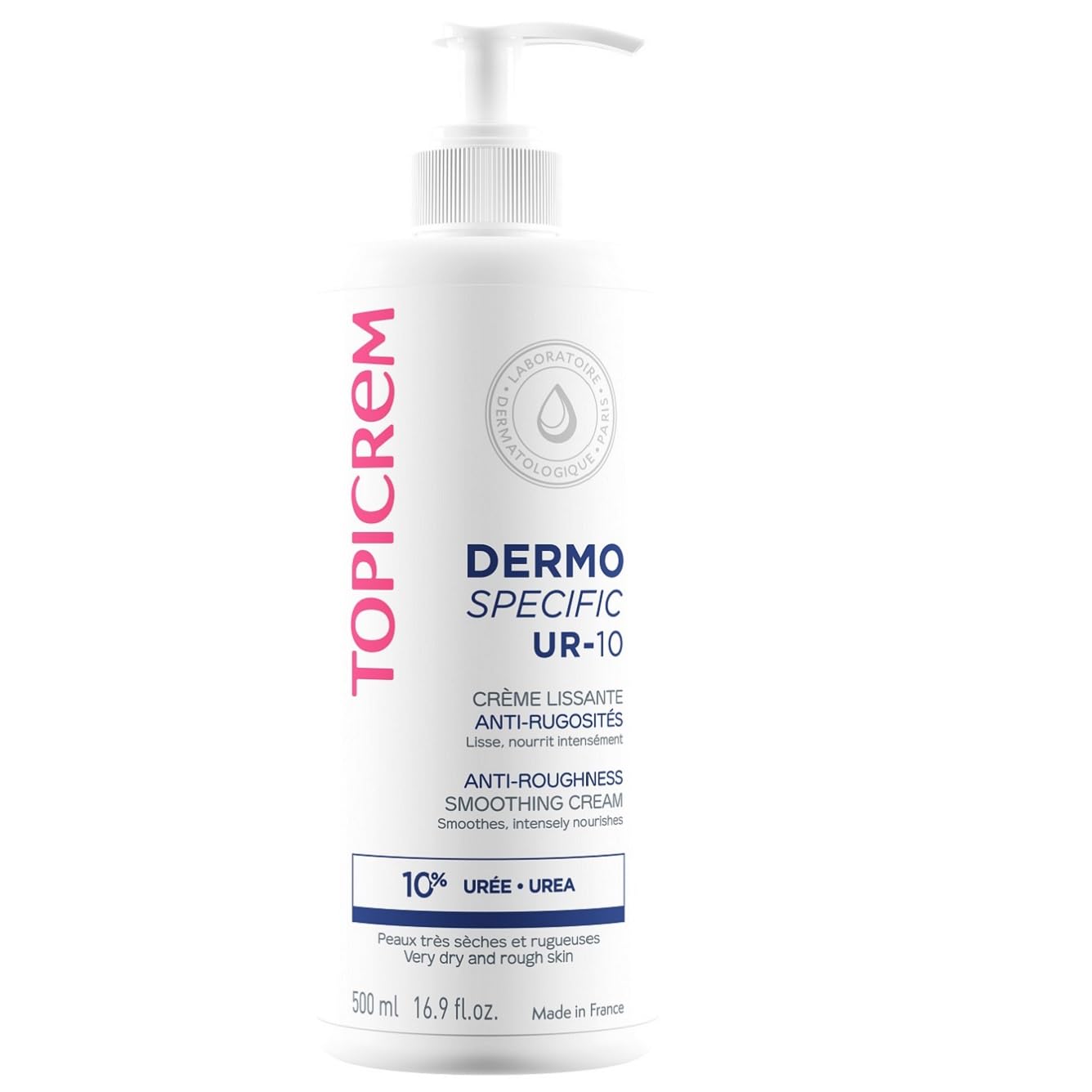 Topicrem UR-10 Anti-Roughness Smoothing Cream 500ml