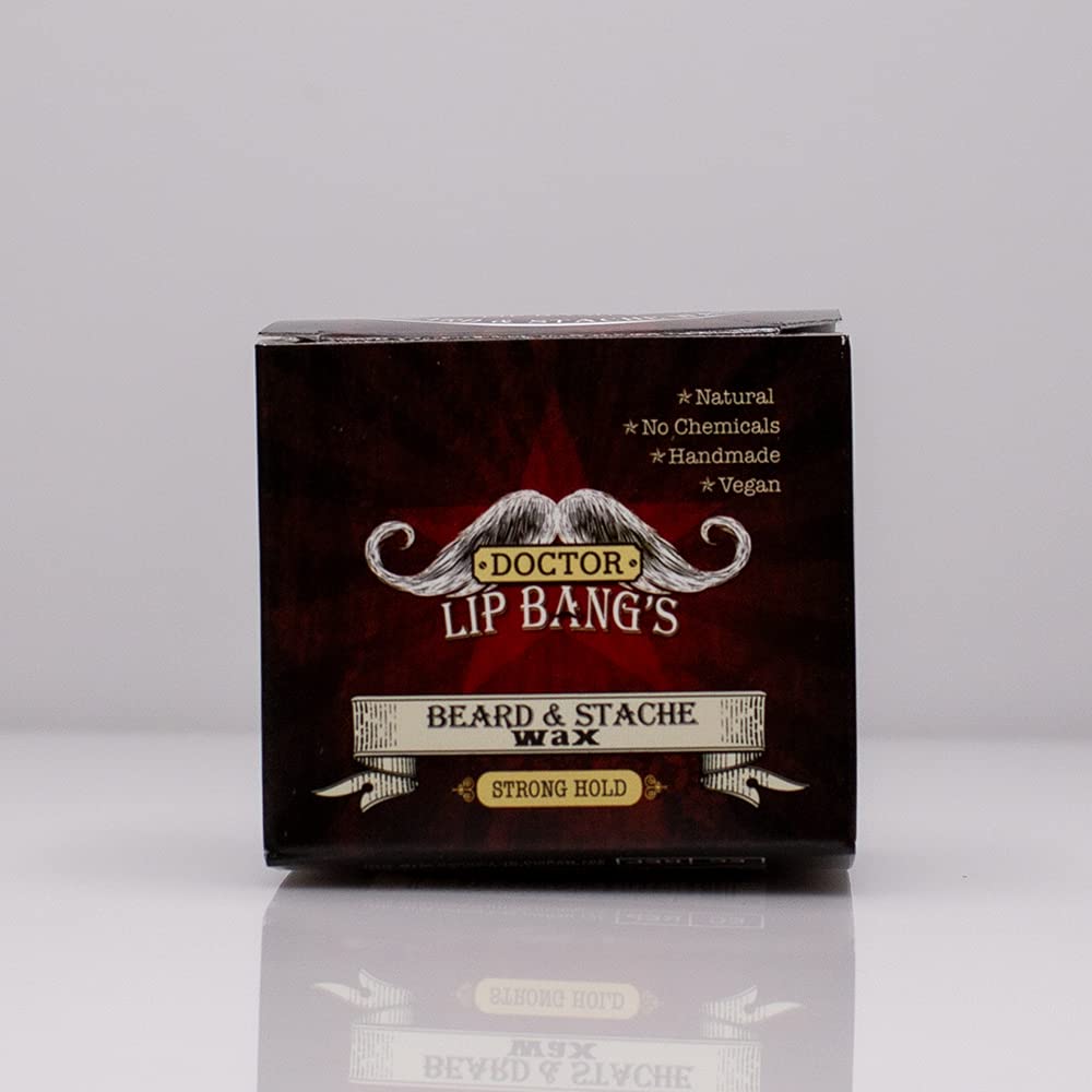 Doctor Lip Bang's Beard and Stache Wax 2 fl oz