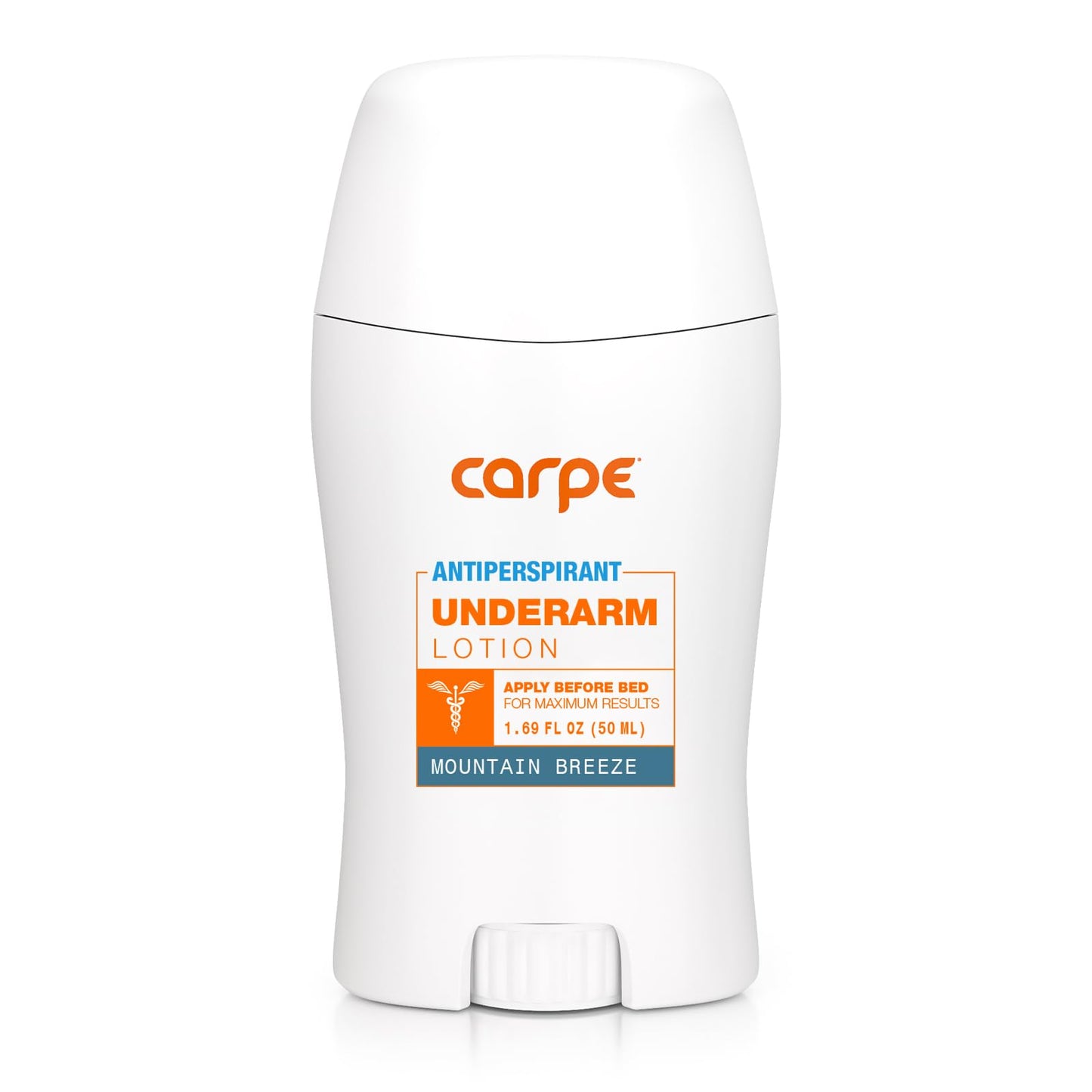 Carpe Underarm Antiperspirant and Deodorant, Mountain Breeze Scent