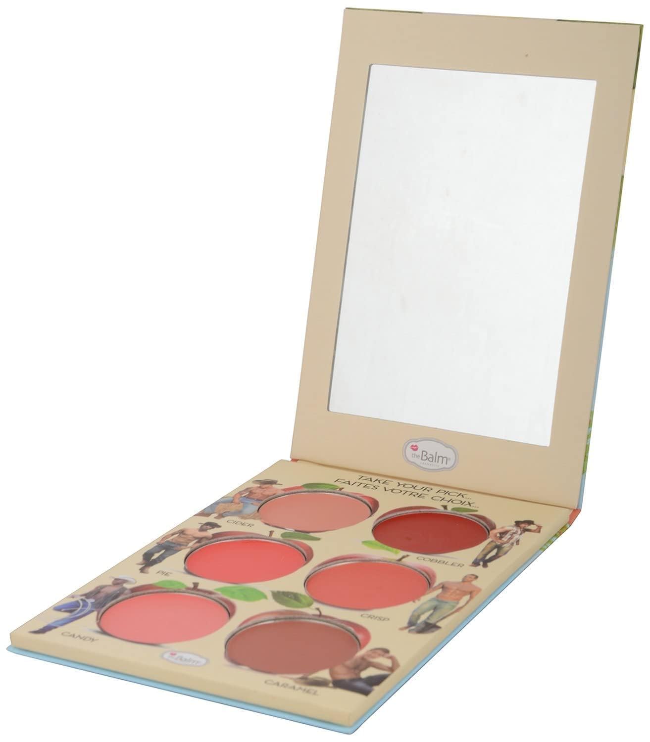 theBalm, Manizer Beauty Kit, Translucent Pressed Matte Shimmer Mary Skincare Cheeks Face Powder Lightweight Palette Makeup for Women - Betty Lou